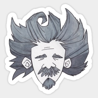 Wagstaff Don't Starve Fanart Sticker